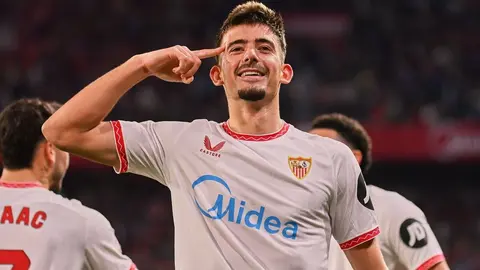 Gol de Kike Salas en el Sevilla FC - Mallorca | Salvador L&oacute;pez Medina para El MIRA