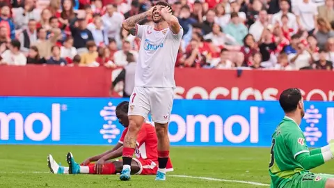 Isaac Romero en el Sevilla FC - Rayo Vallecano | Salvador L&oacute;pez Medina para El MIRA