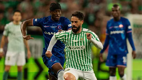 Isco Alarc&oacute;n en el Real Betis - Chelsea | @RealBetis