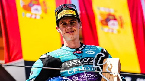 Segundo podio de M&aacute;ximo Quiles en el mundial de Moto3 | Aspar Team