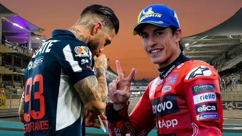 Sergio Ramos y Marc M&aacute;rquez