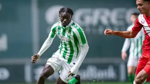 Souleymane Faye en un Real Betis Deportivo - Sevilla Atl&eacute;tico | RBB