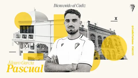 Anuncio oficial del fichaje de Garc&iacute;a Pascual por el C&aacute;diz CF | CCF