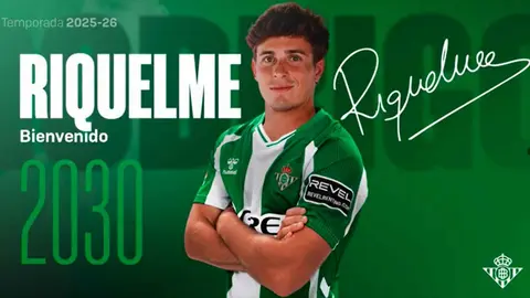 Rodrigo Riquelme, nuevo jugador del Real Betis | @RealBetis