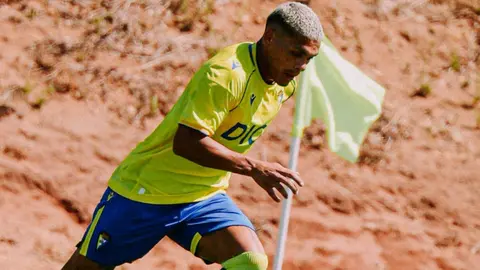 Brian Ocampo en el C&aacute;diz CF - UD Las Palmas de pretemporada | CCF