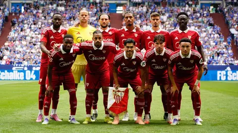 Once titular del Sevilla FC ante el Schalke 04 | SFC