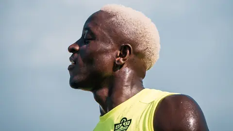 Dion Lopy, centrocampista de la UD Almer&iacute;a | UDA