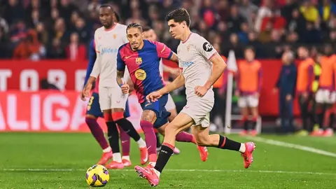 Juanlu S&aacute;nchez en el Sevilla FC - FC Barcelona | Salvador L&oacute;pez Medina para El MIRA