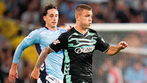 Pablo Garc&iacute;a en el Celta de Vigo - Real Betis | @RealBetis