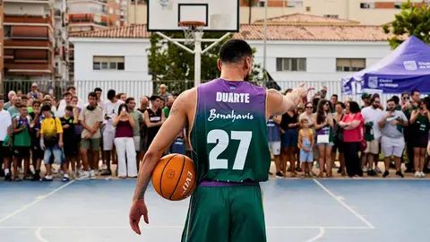 Todo el Unicaja Baloncesto est&aacute; ilusionado con Chris Duarte