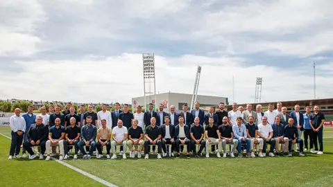 Numerosos entrenadores de Primera Divisi&oacute;n y de Segunda Divisi&oacute;n estuvieron reunidos en la Ciudad del F&uacute;tbol de Las Rozas | RFEF