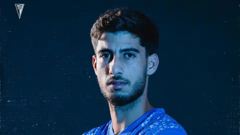 Jos&eacute; Calder&oacute;n durante su presentaci&oacute;n con el ZTE FC Zalaegersze | ZTE