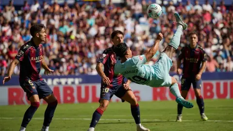 Cucho Hern&aacute;ndez en el Levante - Real Betis | @RealBetis