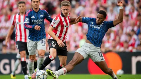 Robert Navarro en el Athletic Club - Arsenal | ATH