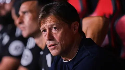 Mat&iacute;as Almeyda en el Sevilla FC - Elche | Salvador L&oacute;pez Medina para El MIRA