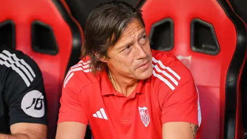 Mat&iacute;as Almeyda en el Sevilla FC - Al Qadsiah de pretemporada | Salvador L&oacute;pez Medina para El MIRA