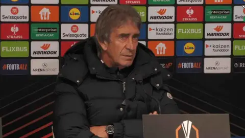 Manuel Pellegrini en la rueda de prensa posterior al Dinamo Zagreb - Real Betis | Real Betis TV