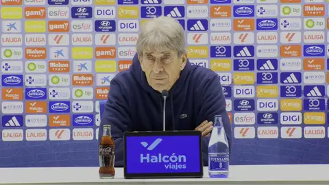 Manuel Pellegrini en la rueda de prensa post al Real Oviedo - Real Betis | LaLiga