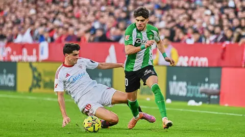 Abde y Juanlu en el Sevilla FC - Real Betis | Salvador L&oacute;pez Medina