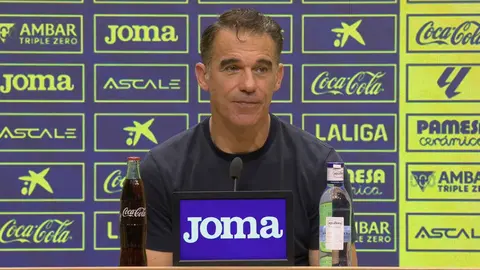Luis Garc&iacute;a Plaza en la rueda de prensa post al Villarreal - Sevilla FC | LaLiga