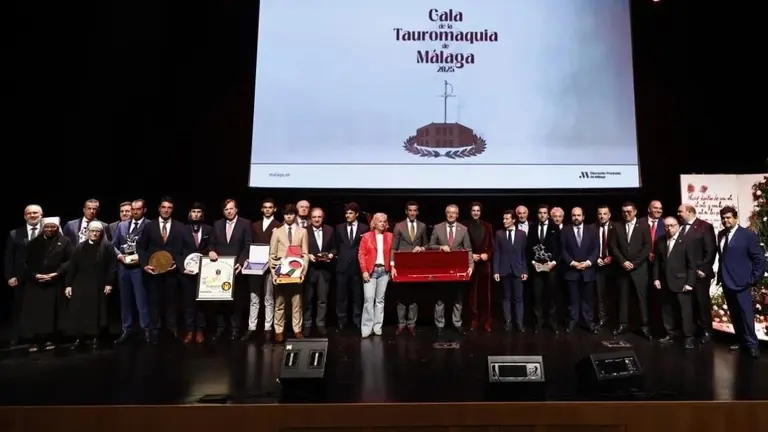 Málaga celebra una brillante Gala de la Tauromaquia