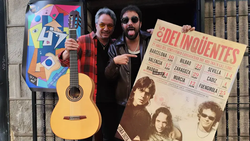 Los Delinq&uuml;entes presentan su gira de conciertos