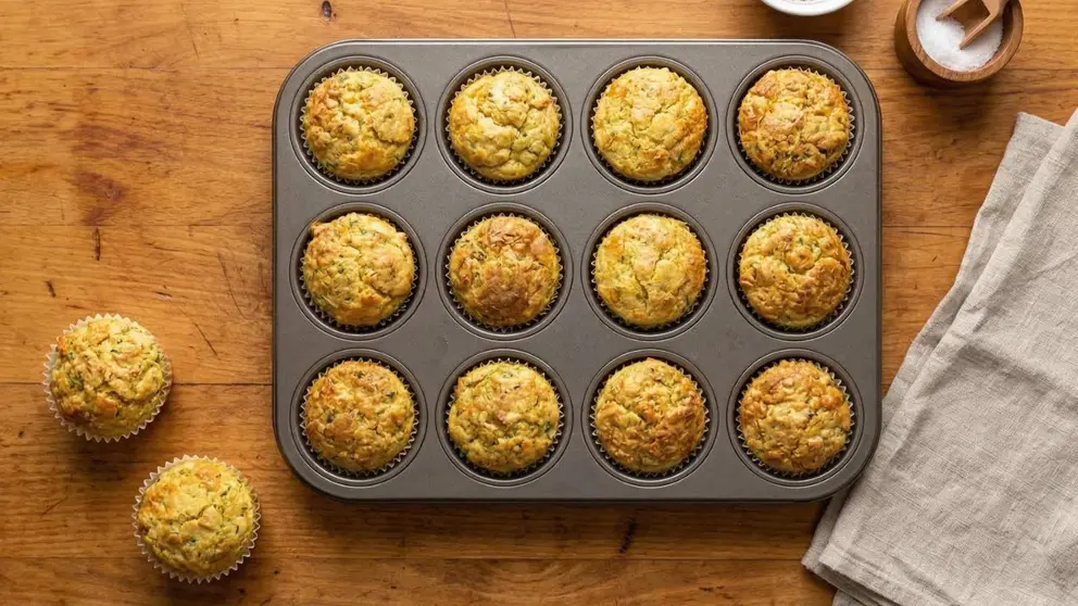Las magdalenas de calabac&iacute;n y queso de Anna Ter&eacute;s