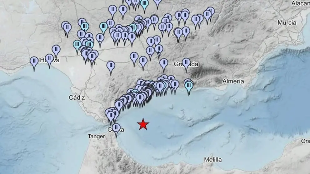 El terremoto se ha dejado sentir en varias provincias de Andaluc&iacute;a