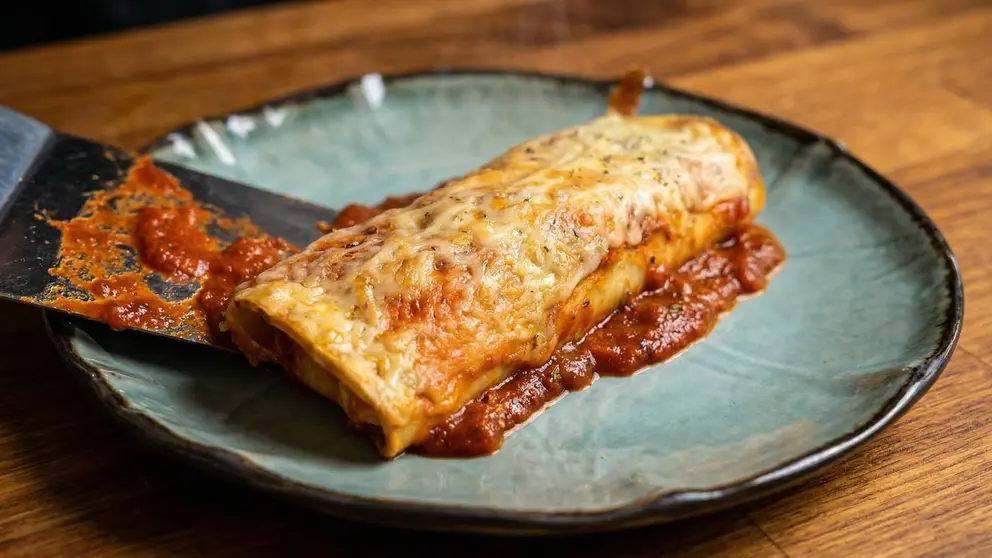 Canel&oacute;n de boniato a la plancha  de Paula Monreal