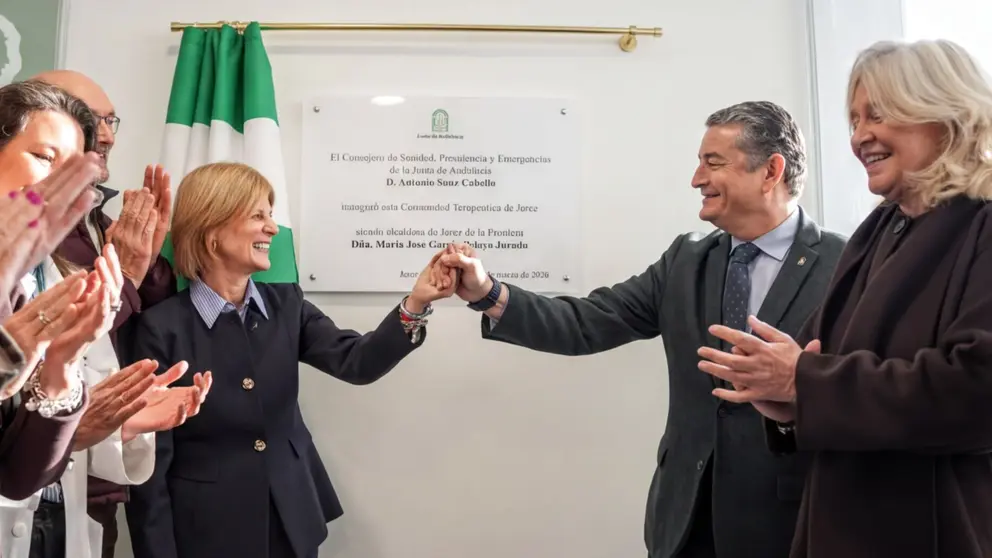 Antonio Sanz y Garc&iacute;a Pelayo inauguran el centro de nueva Comunidad Terap&eacute;utica de Salud Mental en Jerez