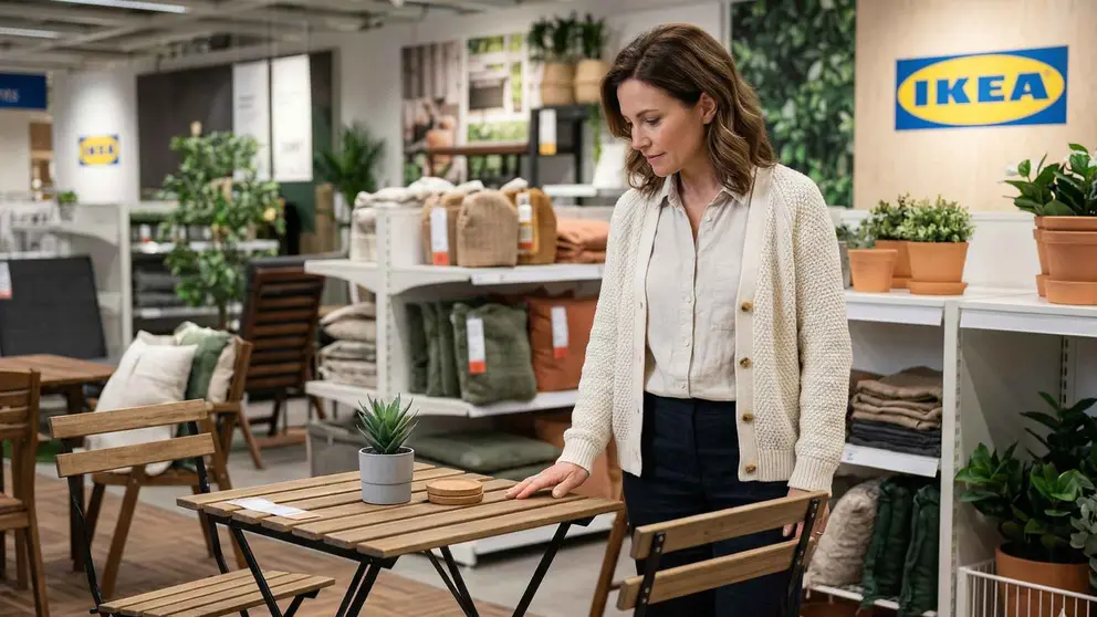 Mesa con 2 sillas de exterior T&Auml;RN&Ouml; de Ikea