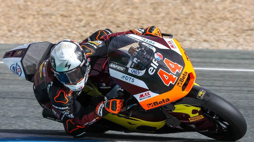 Aron Canet piloto de Moto2 entrenando en el Circuito de Jerez | Circuito de Jerez