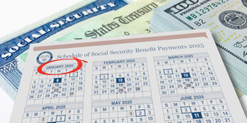 The full schedule for the Social Security benefits in January 2025