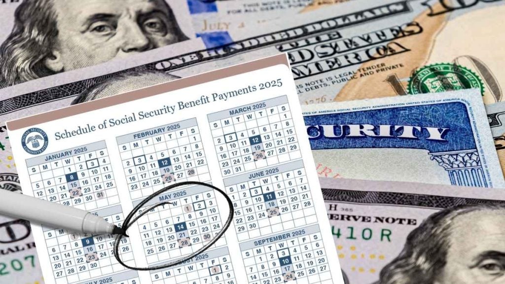 The full Social Security schedule for May 2025