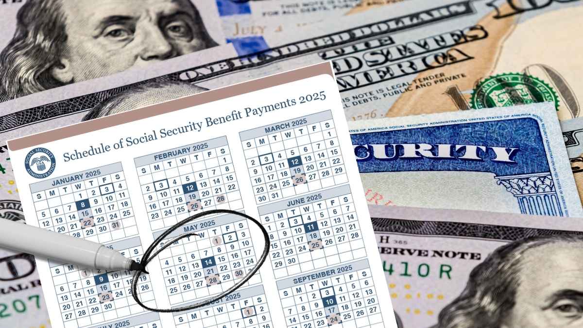 The full Social Security schedule for May 2025