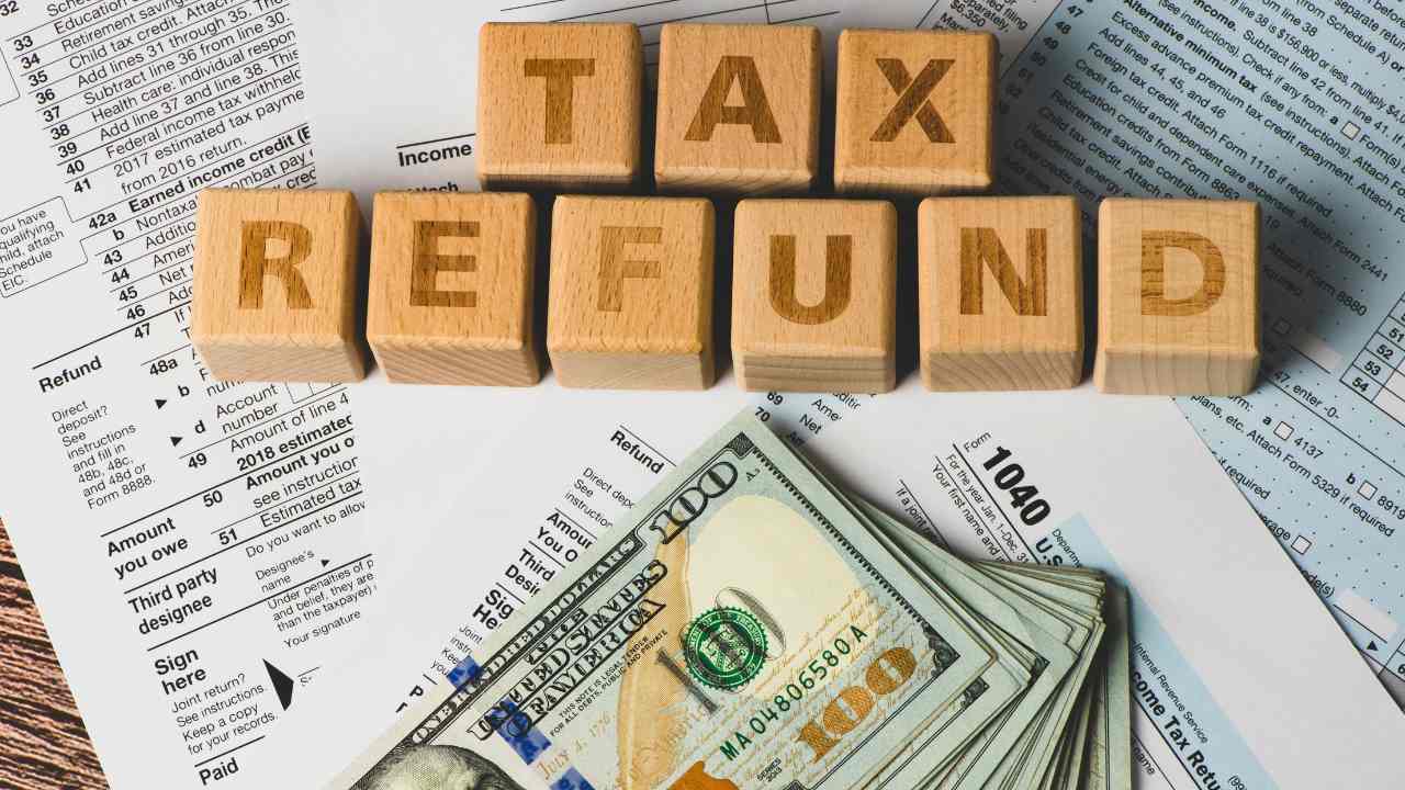 The average tax refund check is $3,116 in 2025