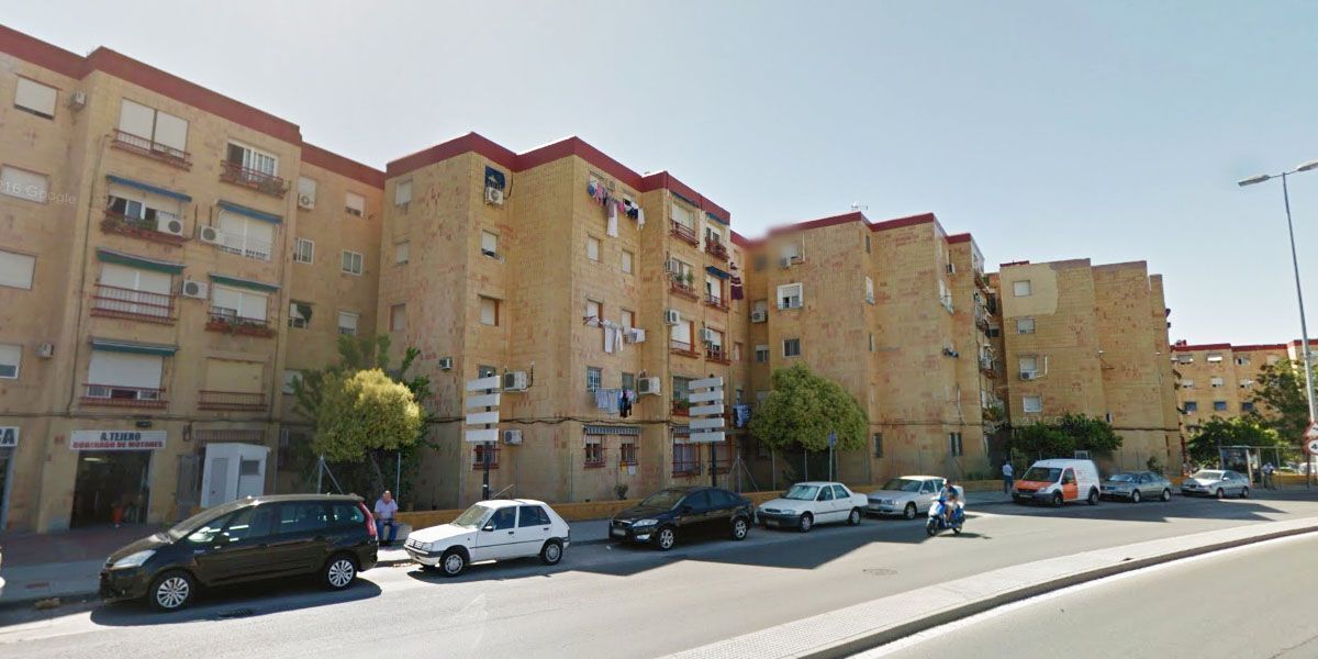 Imagen de la barriada de La Granja en Jerez
