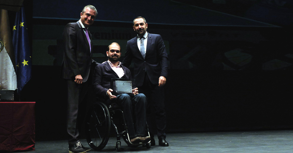 Francisco Zuasti galardonado en la I Gala del Deporte de Jerez