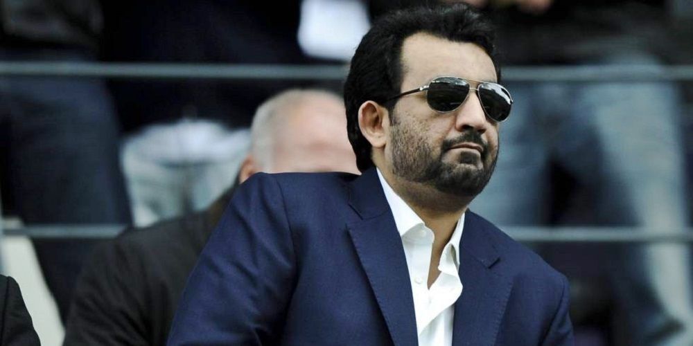 Abdullah Al Thani en el Estadio La Rosaleda