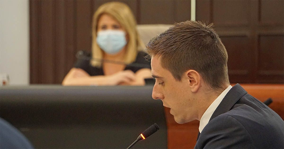 Jaime Espinar durante un pleno municipal en Jerez | Jesús Catalán para elMIRA.es