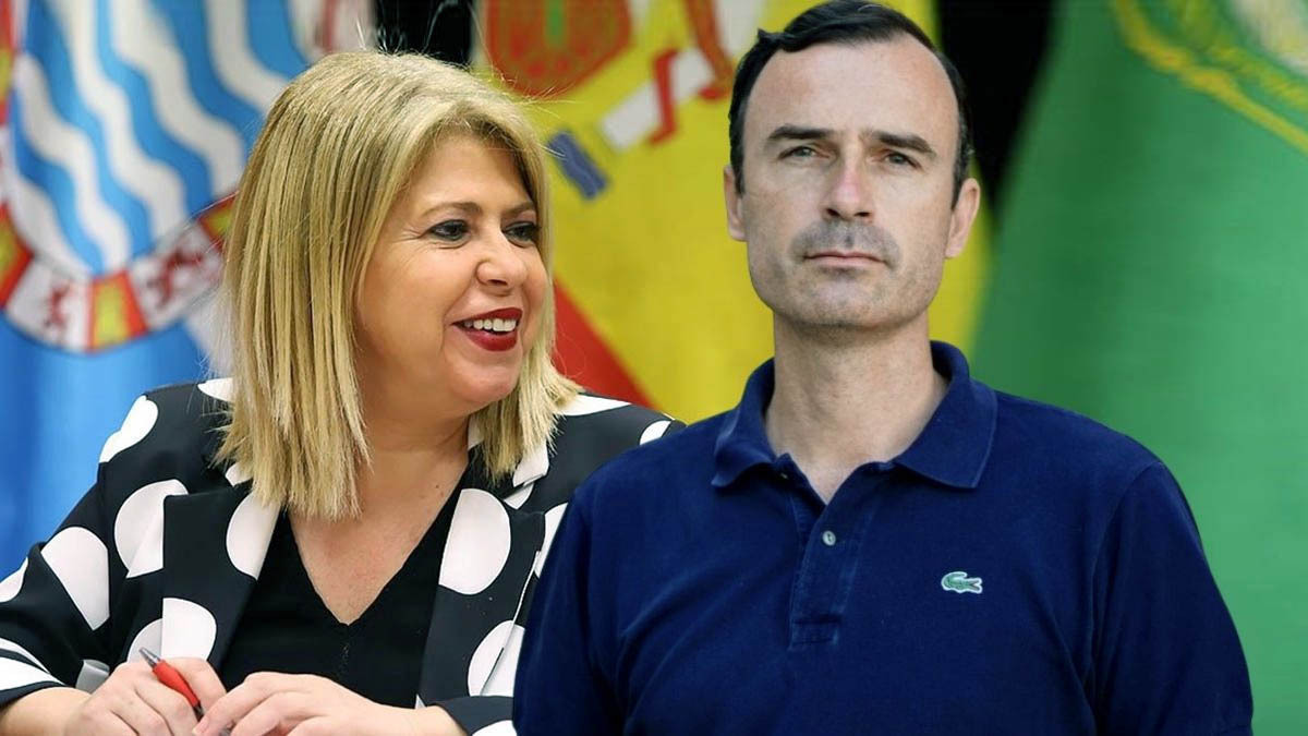 Mamen Sánchez (PSOE) y Manuel Méndez (Ciudadanos)