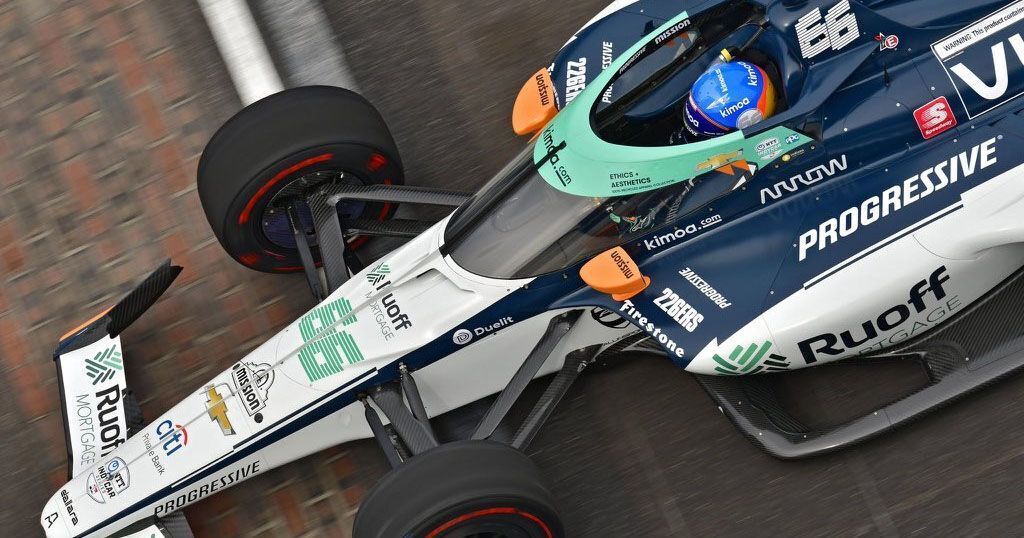 Fernando Alonso en Indianápolis Indy 500