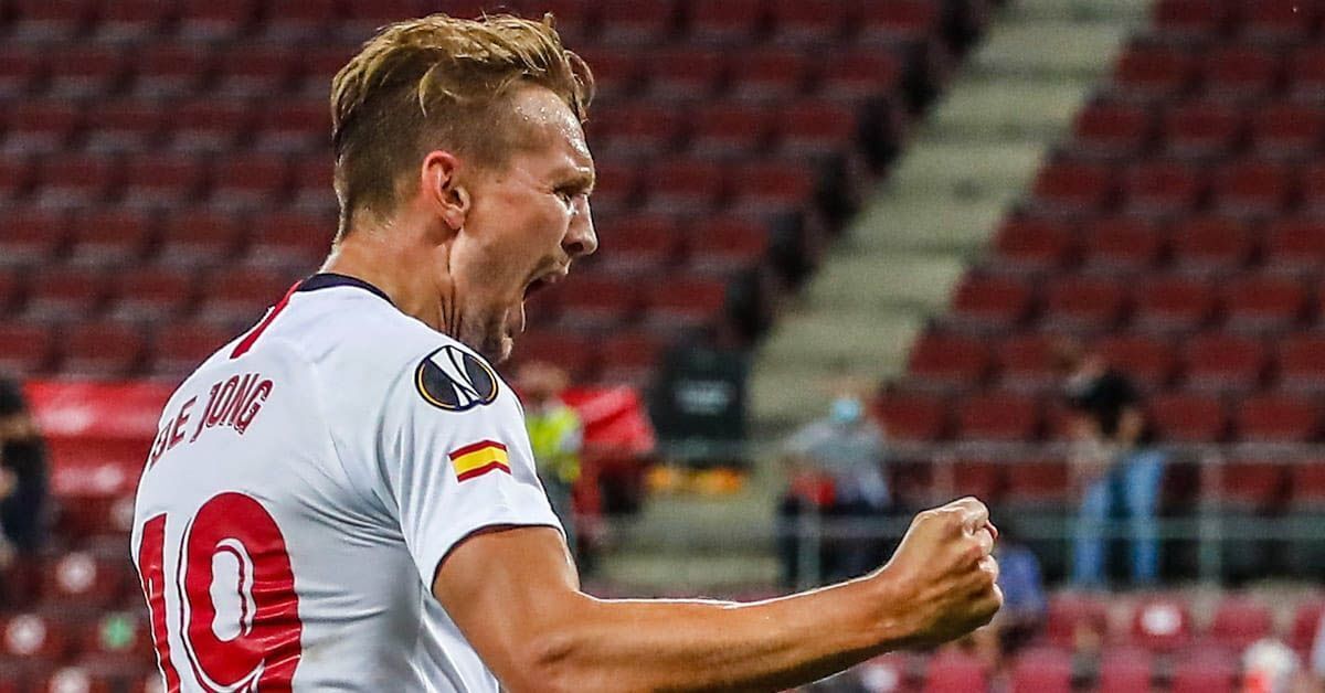DE JONG SEVILLA FC INTER MILAN EUROPA LEAGUE