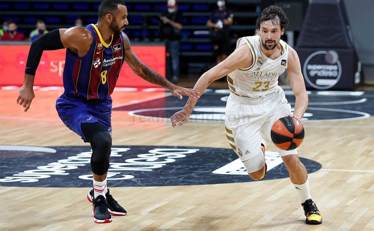 Real Madrid Barcelona Supercopa España Baloncesto