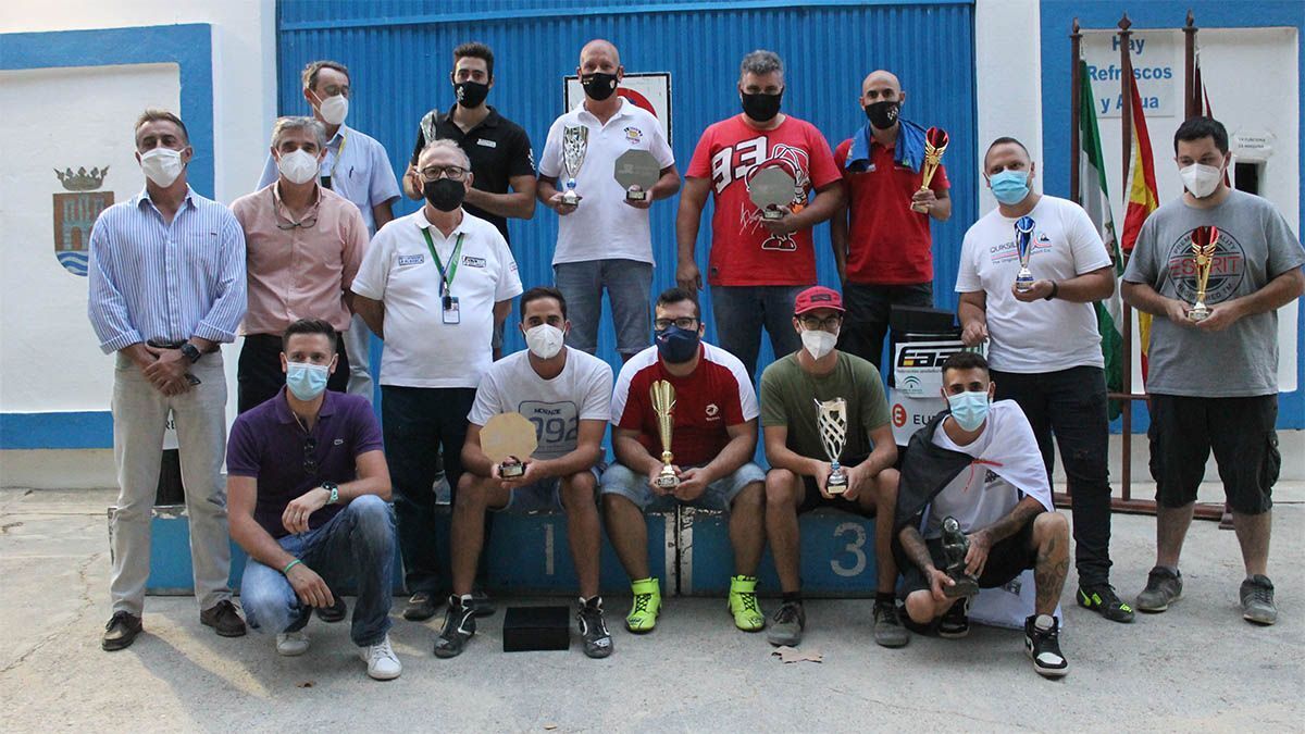 José María Ruiz Crosantero en el Slalom de Arcos 2020