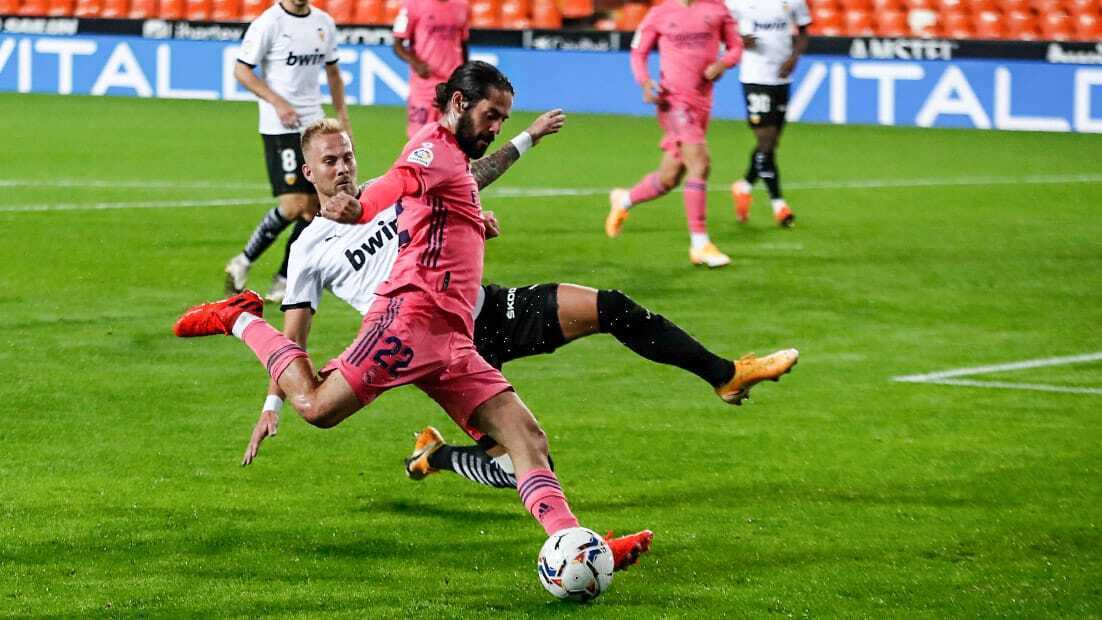 Valencia - Real Madrid - Isco
