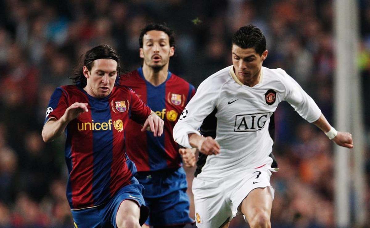 Cristiano Ronaldo Manchester United Barcelona
