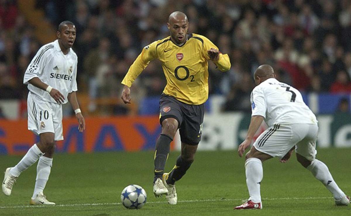 Thierry Henry, uno de los máximos goleadores en la historia de la Champions League