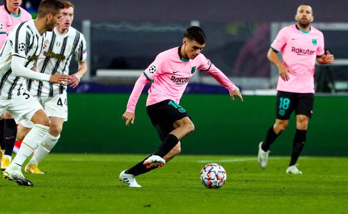 Pedri Champions League FC Barcelona