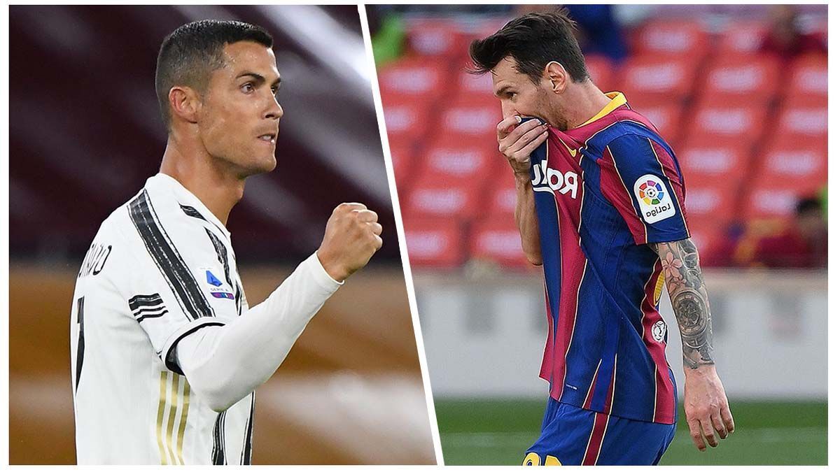 Cristiano Ronaldo y Messi